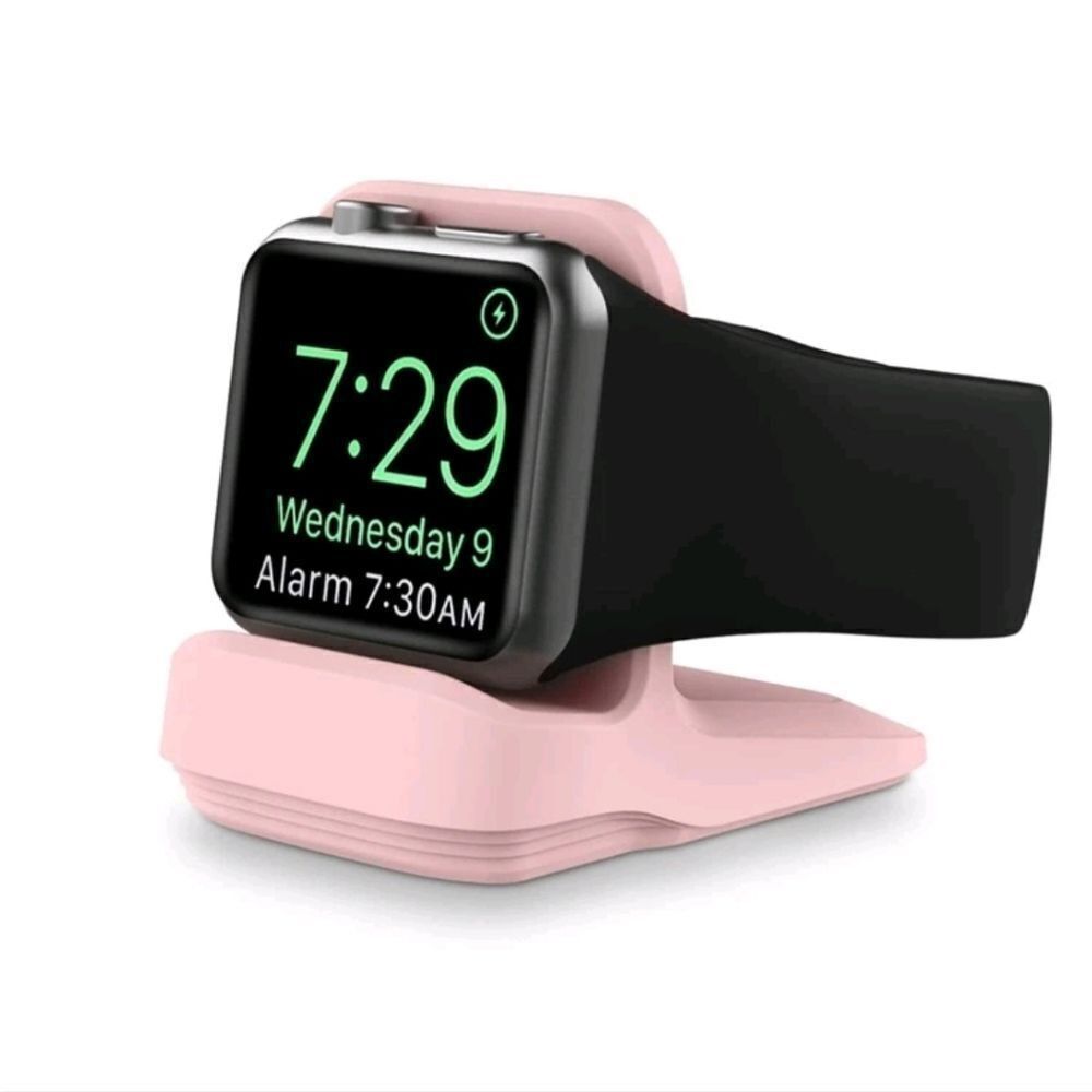 Pink Apple Watch Charger Stand - Picture 5 of 9